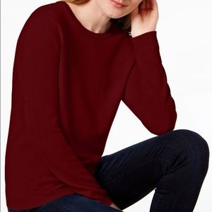 NWT 100% CASHMERE Sweater - Charter Club L